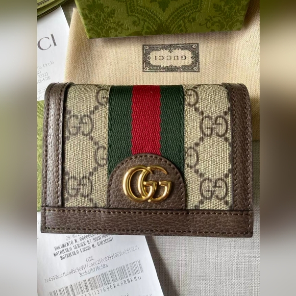 Gucci Ophidia GG Card Case Wallet - Picture 2 of 10